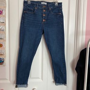 Loft Modern High Waist Skinny Jeans